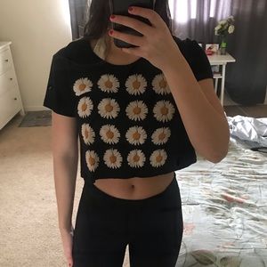 Flower Crop Top